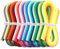 JUYA Mehrfarbig Papier Quilling Streifen Set 60 Farben 10 Packungen 54cm Länge Papier Breite 7mm