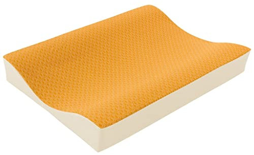 Träumeland Wickelmulde Fische gold, 50 x 70 cm - PVC frei mit abnehmbarem und waschbarem Baumwollbezug