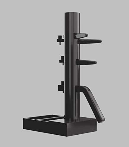 Wing Chun Wooden Dummy Open Base (05 Tobacco)
