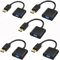 Rtmeyoo DisplayPort to VGA Adapter, Gold Plated DP to VGA Male to Female Adapter, Compatible with Computer, Desktop, Laptop, PC, Monitor, Projector, HDTV (1)