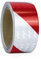 XFXIA Reflektierendes Klebeband Rot Weiß, 20 m x 5 cm, reflektierender Warnaufkleber, hochintensives selbstklebendes Sicherheitsband für Fahrzeuge, Autoanhänger, Nacht, Reflektorbänder