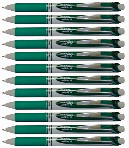 Pentel EnerGel Xm Eco Green - Pack of 12
