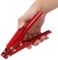 Nylon Strap Tensioning Tool Cable Tie Cutter Red 45 Steel Wire Binding Cutting Fastening Cable Tie Gun Nylon Strap Tensioner for Cutting Cables Wires
