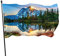 Flagge, 91 x 150 cm, Berg-Sonnenaufgang, Outdoor-Banner, lichtbeständig, Polyester, Hofflagge mit 2 Messingösen für drinnen und draußen