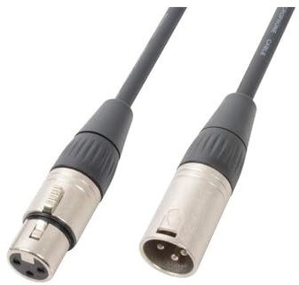Power Dynamics PD Connex DMX Cordon DMX XLR Mâle/XLR Femelle - 25m - Idéal pour Contrôler vos Éclairages