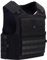 SHIELD Germany - Schusssichere Weste mit SK1 - SK4 u. Stichschutz, Stichschutzweste Herren, Security Weste, Schutzweste Kugelsicher schwarz (Ohne Ballistik, XL)