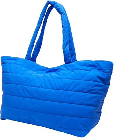 Urban Classics Unisex Schultertasche Padded Tote Bag, große Tote Bag, Unisex Shopper Tasche