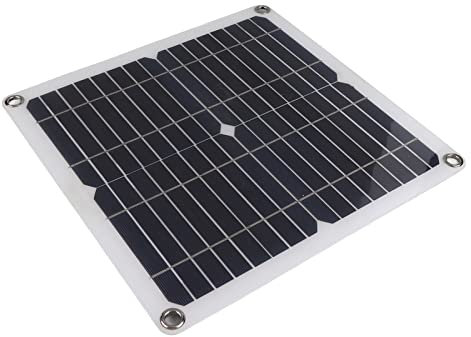 Panneau Solaire Monocristallin 200 W 12 V, Kit de Panneau Solaire Portable Haute efficacité avec Contrôleur pour Cyclisme, Alpinisme, Randonnée, Camping, énergie Verte, Poids (40A)