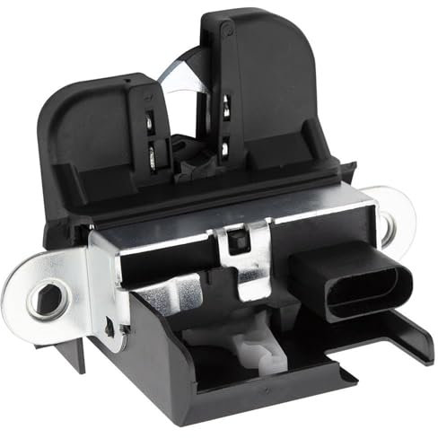 CLWYWUL Serrure de Coffre Voiture Compatible avec VW pour Polo 9N 2001-2009 6R 2009-2017 pour SUV 2007-2017 loquet de Verrouillage du Couvercle de Coffre arrière de Voiture 5M0827505E