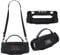 Silicone Cover for JBL Charge 6 Bluetooth Speaker, Travel Protective Carrying Case for JBL Charge 6, with Adjustable Shoulder Strap (Black)