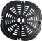 Qianly Air Fryer Grill Pan, Accesorios para Freidoras de Aire, Bandeja de Parrilla de Grado Alimenticio, Placa de Parrilla, Plato para Verduras, Rejilla para Pizza de Pollo Bistec, 21x20.5 cm