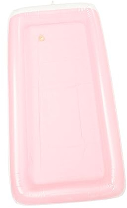 Luxshiny Vassoio Galleggiante Gonfiabile per Bevande Accessorio per Piscina Facile da Trasportare per Picnic e Vacanze Estive