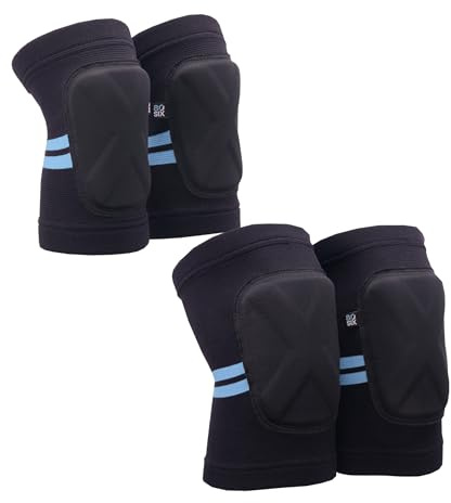 80SIX Stealth Pad Set Knieschoner und Ellbogenschoner für Kinder & Jugendliche – Ultradünnes, flexibles Schutz-Set für Skateboard, Inliner und E-Mobilität M/L