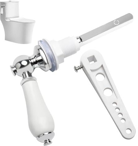 Toilet Flush Handle Replacement Toilet Cistern Flush Parts Universal | Toilet Handle Replaces Worn or Broken Cistern Levers, Helping Restore Smooth Flushing for Bathroom Toilet Repair