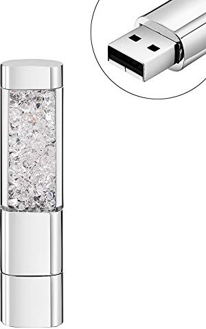 Garrulax USB Stick, Premium USB 2.0, Diamant 16GB / 32GB USB-Flash-Laufwerk Wasserdicht Memory Stick High Speed Übertragung Speicherstick