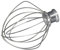 Poweka K45WW Schneebesen aus Edelstahl für KitchenAid