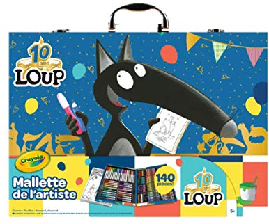 CRAYOLA - Künstlerkoffer Le Loup – 256450.004