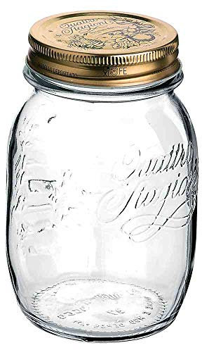 EINKOCHWELT 201-00086K6EW Glas QU. STAGIONI 1000ml Deckel 86 mm, klar