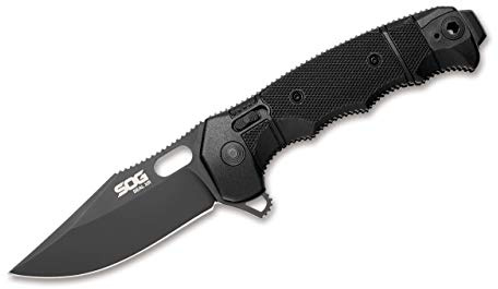 Böker Unisex – Erwachsene Seal XR Messer, schwarz, 23,3 cm