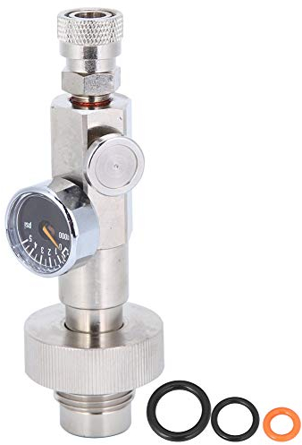 Valve de gonflage, Adaptateur de Valve de Haute Pression de Bouteille d'oxygène de plongée en Acier Inoxydable