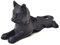 JTRHD Door Stopper Doorstop Cast Iron Cat Door Stop Heavy Rustic Cute Wedge Stopper Home Decoration for Home Office (Color : Brown, Size : One size)