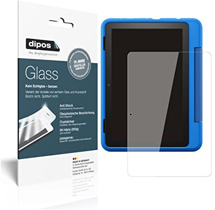 dipos I Pellicola Protettiva Compatibile con Amazon Fire HD 8 Kids PRO-Tablet Protezione Vetro Flessibile 9H