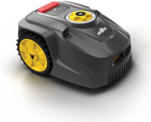 Mowox RM 1000 WIU SN - Robot Mowox 20 V/4,0 Ah, 18 cm di taglio, connettività WiFi e Bluetooth fino a 30 metri (1000 m²)