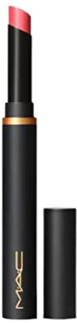 MAC, LIPSTICK POWDER KISS VELVET BLUR SLIM STICK - SHEER OUTRAGE, 2GM/.07OZ