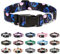 Mercano Hundehalsband Verstellbares, Weich Nylon Komfort & Robuster Gemustertes Hunde Halsband für Kleine Mittlere Große Hunde Welpen Katzen (S, Nachthimmel)