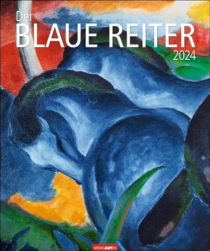 Der blaue Reiter - Kalender 2024 - Weingarten-Verlag - Kunstkalender - 46 cm x 55 cm