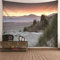 CEVAN Wandteppich Asiatisch Wanddekoration Modern Meer - Strand Wandbehang Tapisserie Wandteppich Schöne Wanddekoration Wandbehang Stoff Mehrfarbig 300x250cm