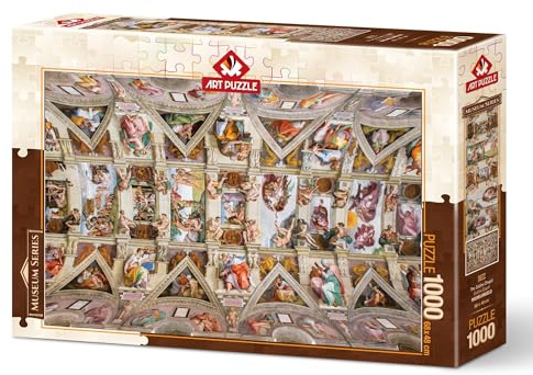 Puzzle mit 1000 Teilen: Die Sixtinische Kapelle