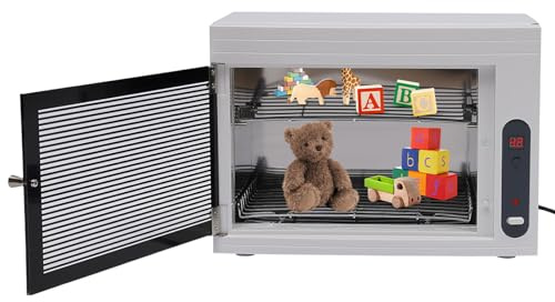 Heißluftsterilisator Desinfektion Sterilisator für Instrumente Mit LED Timer UV Desinfektionsschrank Drei Timer Einstellungen,Autoklav Sterilisator Verwendet für Friseursalons, Schönheitssalons, Nagel
