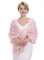 DiaryLook Kaschmir Schal Damen Winter Warm abendkleid Pashmina Schals tücher für Frauen Blanket Scarf Babyrosa
