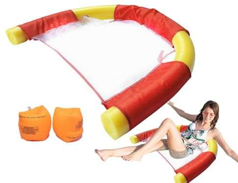Chaise flottante de piscine, chaise flottante réglable pour l'été, chaise flottante en maille, chaise relaxante pour piscine, plage, adulte