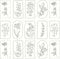 CiCiwind Peel and Stick Wallpaper Black White Floral Wallpaper 41CM×10M Self Adhesive Wallpaper Thicken Vinyl Film Waterproof Sticky Back Plastic Removable Stick on Wallpaper for Wall