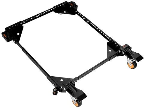 VEVOR Mobile Base, 650 lbs Weight Capacity, Adjustable from 12 x 12 to 36 x 36, Heavy Duty Universal Mobile Base Stand with Swivel Wheels, for Woodworking Equipment, Bandsaw, Power Tools, Machines