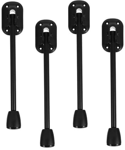 DOITOOL 4 Pack Furniture Legs Iron Folding Table Legs Desk Legs for Non-slip Table Extender Modern Legs for Coffee Table