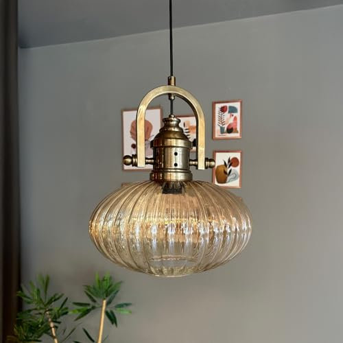 Lampe suspendue élégante en verre et métal, 30 cm, éclairage moderne pour îlot de cuisine, abat-jour E27, salon et salle à manger