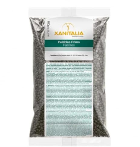 Cera Brasiliana Liposolubile Gocce, Depilazione senza Strisce, sacchetto1 Kg (Black)