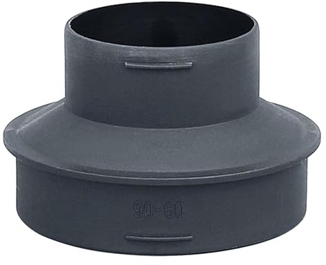 StandHeiz Reduzierstück 90/60 mm PVC – Adapter für Standheizung, kompatibel mit Webasto, Eberspächer, chinesischen Heizsystemen, für Heiz-, Lüftungs- und Klimaanlagen, robust, hitzebeständig