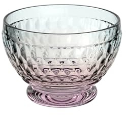 Villeroy & Boch – Boston Pearl Dessertschale, Bunt schimmernd, Spülmaschinenfest, Schale für Desserts & Snacks, Glasschale, Buntes Glas, Kristallglas