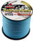 Ashconfish Geflochtene Angelschnur, 8 Stränge, super starker Angeldraht, 300 m, 40,8 kg, abriebfest, geflochtene Schnüre, unglaubliche Superline-Zero Stretch, superfeiner Durchmesser, Blau