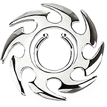Piersando Fake Piercing Klemm Ring Klemmring Tribal Vintage für Septum Tragus Helix Nase Lippe Ohr Intim Nippel Augenbraue Brust Hufeisen