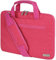 TECHGEAR Custodia per computer portatili da 11 - 12.3 pollici, Custodia borsa portatile multifunzionale con tracolla regolabile, cinghia per bagagli e impugnature rimovibili - Rosa