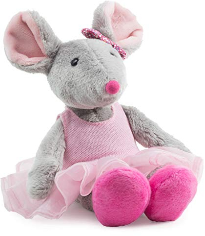 Schaffer 5652 Plüsch Ballett-Maus 26 cm