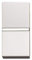 CABLEPELADO Conmutador estrecho Niessen Zenit | 16AX / 250V | N2102AN | 22x44mm | Estrecho | Blanco | Compatible con la serie Niessen Zenit.