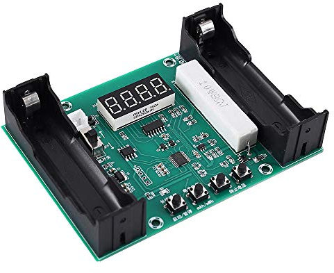 Luntus XH-M240 Battery Capacity Tester MAh MWh for 18650 Lithium Battery Digital Measurement Lithium Battery Power Detector Tester Voltmeter