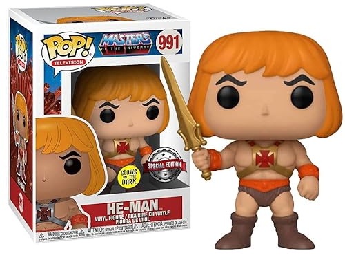 Funko 49062 Pop! Television: Masters of the Universe - He-Man (Glow in the Dark Special Edition) #991