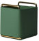 MOVKZACV Leather Pen Holder Square Pen Pot Durable Desktop Pencil Cup for Home Office